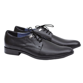 Mario Boschetti Elegantes zapatos formales negros de Damaso 6