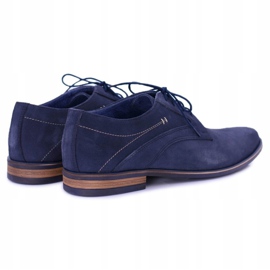 Bednarek Polish Shoes Zapatos Brogues para Hombre Bednarek Elegant Leather Suede Azul Marino Eligio 2