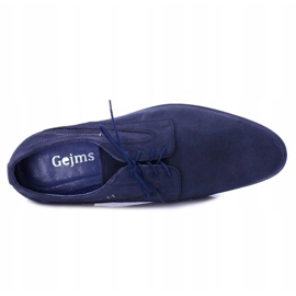 Bednarek Polish Shoes Zapatos Brogues para Hombre Bednarek Elegant Leather Suede Azul Marino Eligio 3
