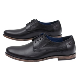 Zapatos James Nikopol Black Leather para hombre negro 6