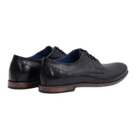 Zapatos James Nikopol Black Leather para hombre negro 2