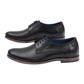 Zapatos James Nikopol Black Leather para hombre negro 5