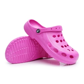 Flameshoes Pantuflas de espuma Eva rosa para mujer rosado 6