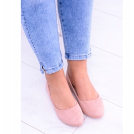 PS1 Bailarinas Mujer Rosa Suede Bueno 2