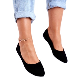 PS1 Bailarinas Negras Suede Bueno negro 1 PS1 Bailarinas Negras Suede Bueno negro 1