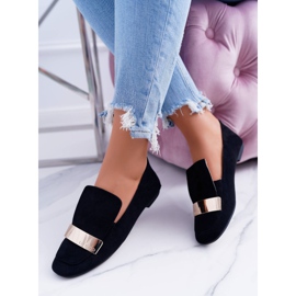 Mocasines para mujer Gold Badge Black Lordsy Lu Boo Harlem negro 3