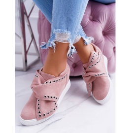 Zapatillas de mujer Cuñas Lu Boo Pink Margo rosado 4