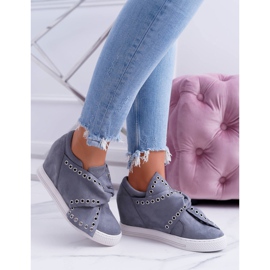 Zapatillas de mujer Grey Koturny Lu Boo Margo gris 2