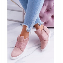 Zapatillas Mujer Rosa Lu Boo Lentejuelas Rosa Azúcar rosado 3
