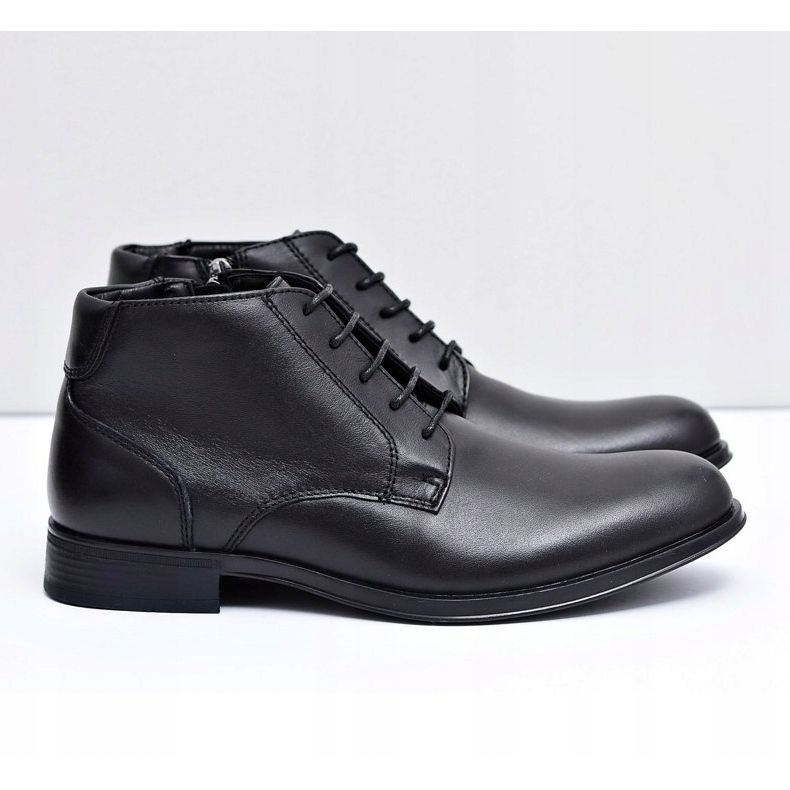 EVE Botas Hombre Piel Negro Zapatos Artemigo 2
