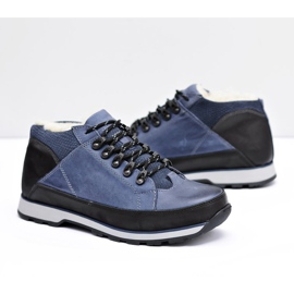 KOMODO Botas Warm Navy para hombre Trafer azul marino 4