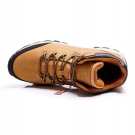 EVE Zapatos de trekking para hombre calentados con Lamb Jax marrón 2
