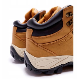 EVE Zapatos de trekking para hombre calentados con Lamb Jax marrón 5
