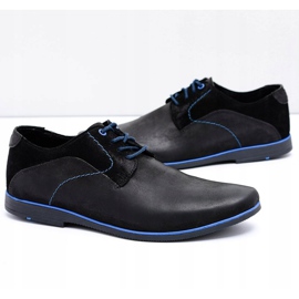 Mario Boschetti Zapatos Penegro Hombre Piel Negra 4