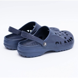 Flameshoes Pantuflas De Hombre Para Piscina Kroks Eva Azul Marino 4