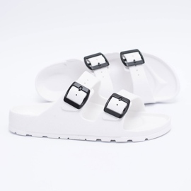 Flameshoes Pantuflas Mujer Light Garden White blanco 3