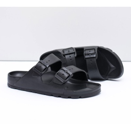 Flameshoes Pantuflas negras Garden Light para hombre negro 2