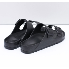 Flameshoes Pantuflas negras Garden Light para hombre negro 5