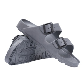 Flameshoes Pantuflas grises Garden Light para hombre 5