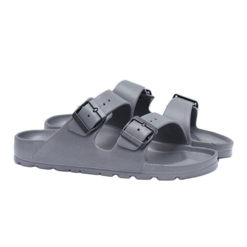 Flameshoes Pantuflas grises Garden Light para hombre 1