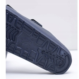 Flameshoes Pantuflas Garden Light azul marino para hombre 6