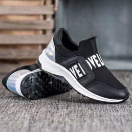 Seastar Slipons en la plataforma del amor negro 4