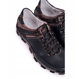 Bednarek Polish Shoes Zapatos de trekking en piel para hombre Filippo azul marino 3
