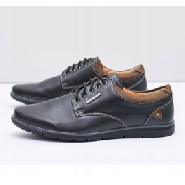 Zapatos Efrato negros para hombre 5