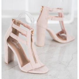 Seastar Sandalias con cremallera marrón 1