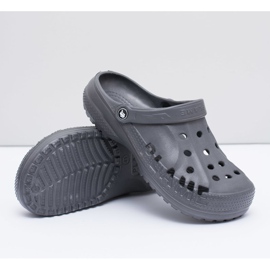 Flameshoes Pantuflas De Hombre Para Piscina Kroksy Eva Grey gris 4