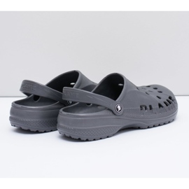 Flameshoes Pantuflas De Hombre Para Piscina Kroksy Eva Grey gris 3