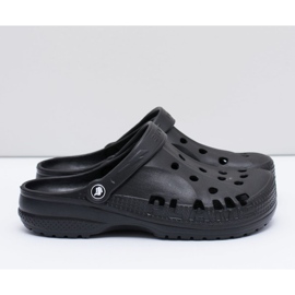 Flameshoes Pantuflas De Hombre Para Piscina Kroksy Eva Negro 2