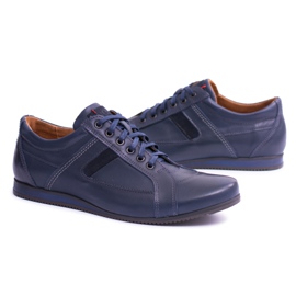 Neex Calzado Deportivo Hombre Piel Sferis azul marino 7