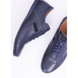Neex Calzado Deportivo Hombre Piel Sferis azul marino 6