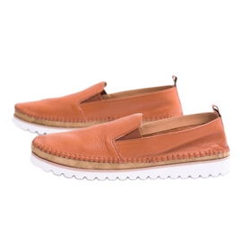 Mocasines de hombre en piel marrón Perlugo 4