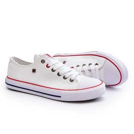 Zapatillas blancas Big Star Low para hombre T174102 blanco 9
