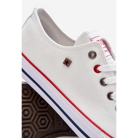 Zapatillas blancas Big Star Low para hombre T174102 blanco 7