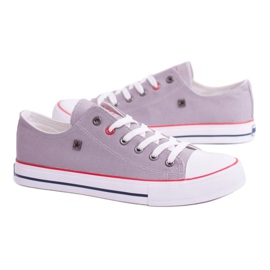 Zapatillas grises Big Star Low para hombre T174109 5