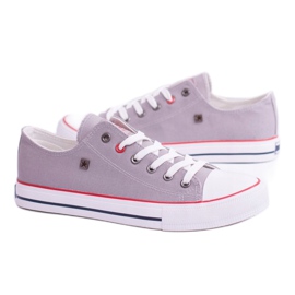 Zapatillas grises Big Star Low para hombre T174109 2