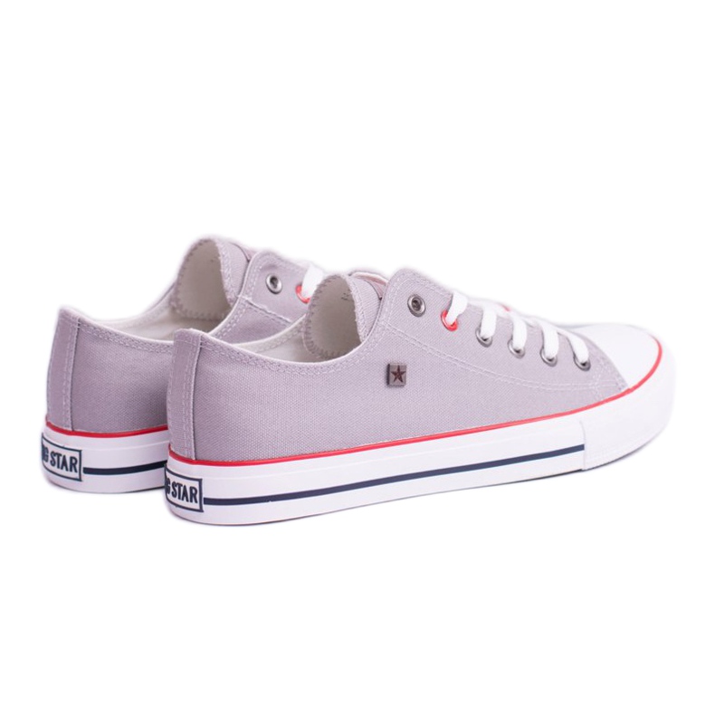 Zapatillas grises Big Star Low para hombre T174109 1