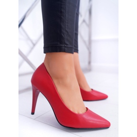 Sergio Leone Matt Pumps Stilettos Rojo Feliciana 1 Sergio Leone Matt Pumps Stilettos Rojo Feliciana 1