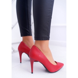 Sergio Leone Matt Pumps Stilettos Rojo Feliciana 2 Sergio Leone Matt Pumps Stilettos Rojo Feliciana 2