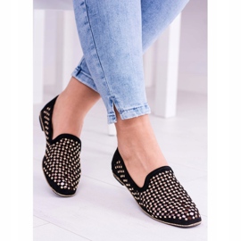 Bailarinas Caladas Negras Lu Boo Lordsy Brads Carmar negro 2 Bailarinas Caladas Negras Lu Boo Lordsy Brads Carmar negro 2