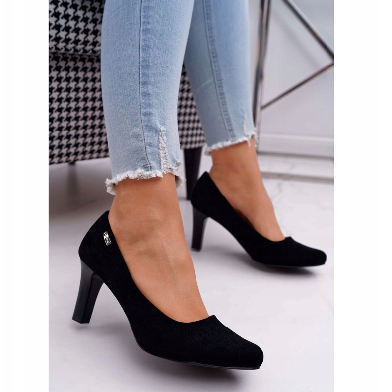 Salón Mujer Sergio Leone Black Suede Orsola negro 1