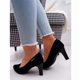 Salón Mujer Sergio Leone Black Suede Orsola negro 5
