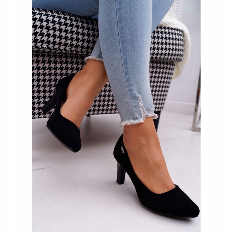 Salón Mujer Sergio Leone Black Suede Orsola negro 2