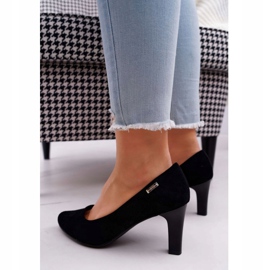 Salón Mujer Sergio Leone Black Suede Orsola negro 4