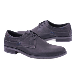 KOMODO Zapatos Santiago Elegantes Hombre Piel Negra negro 3