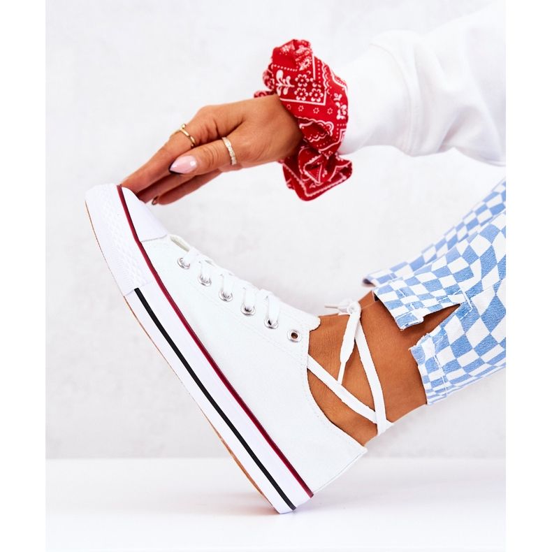 PS1 Zapatillas clásicas de mujer blancas Omerta blanco 1