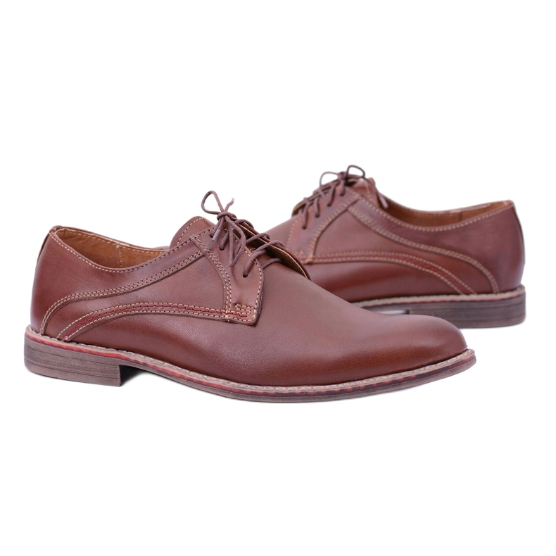 Lema Zapatos Brogues De Cuero Para Hombre Formales Marrones Rick marrón 1 Lema Zapatos Brogues De Cuero Para Hombre Formales Marrones Rick marrón 1